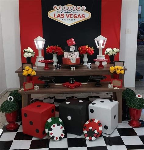 Casino Tema De Decoracao Para Uma Festa