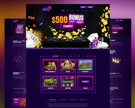 Casino Web Design Inspiracao
