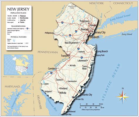 Casinos Em Nova Jersey Mapa