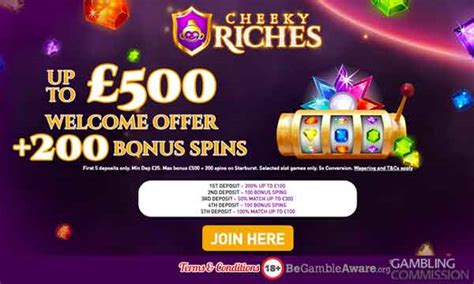 Cheeky Riches Casino Bonus