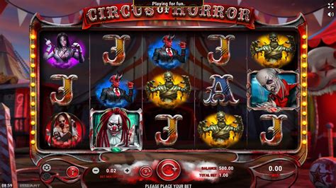 Circus Of Horror Slot Gratis
