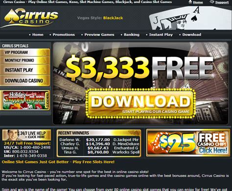 Cirrus Casino Spin Gratis Codigos De