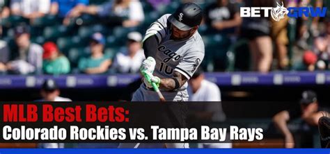 Colorado Rockies vs Tampa Bay Rays pronostico MLB
