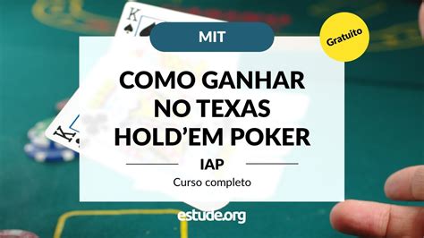 Como Ganhar Texas Hold Em Poker Torneios