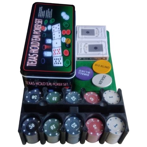 Conjunto De Poker Canadiano Pneu