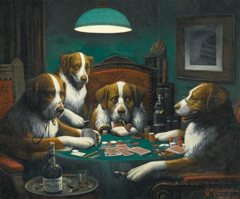 Coolidge Poker Caes