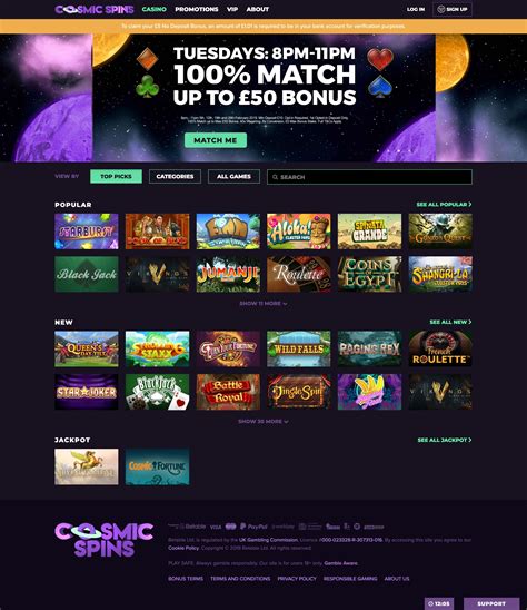Cosmic Spins Casino Colombia