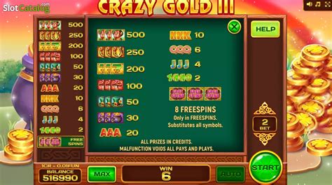 Crazy Gold Iii Pull Tabs Slot - Play Online