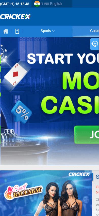 Crickex Casino Mobile