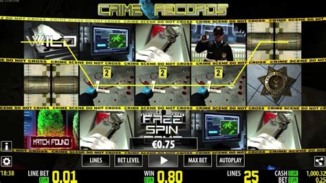 Crime Records Slot Gratis