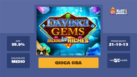 Da Vinci Gems Slot Gratis