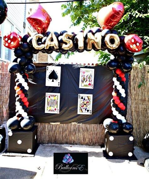 Decoracion Con Globos Fiesta Casino