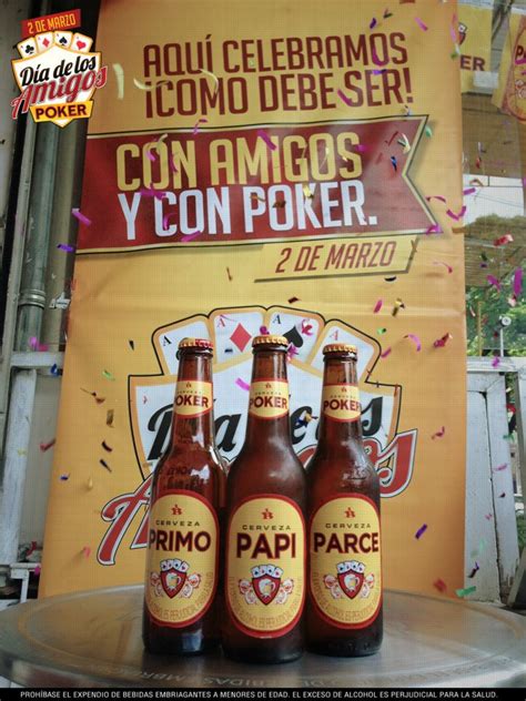 Dia De Los Amigos De Poker Cerveza 1000