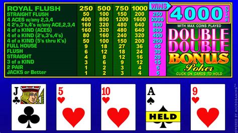 Double Bonus Poker 2 Novibet