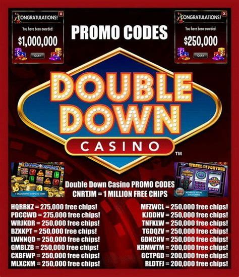 Double Down Casino Codigo Promocional Para Fichas Gratis