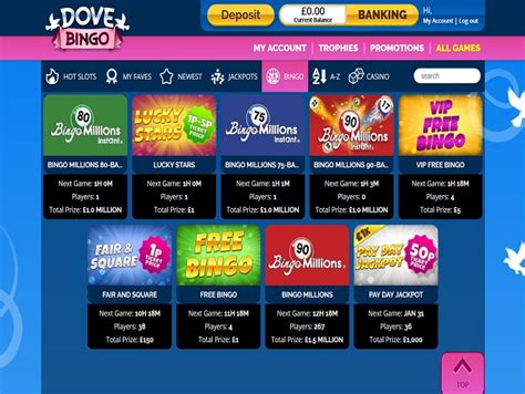 Dove Bingo Casino Codigo Promocional