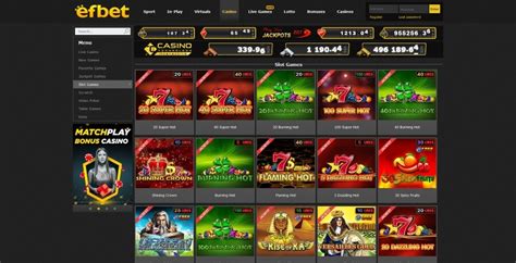 Efbet Grand Casino Online