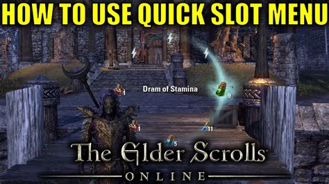 Elder Scrolls Online Usando O Quick Slots