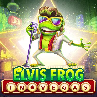 Elvis Frog In Vegas Blaze
