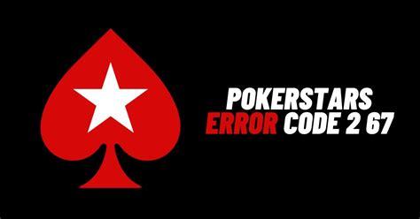Erro Pokerstars 2024