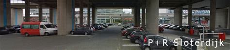 Estacionamento P+R Amsterdam Sloterdijk