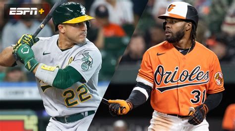 Estadisticas de jugadores de partidos de Oakland Athletics vs Baltimore Orioles