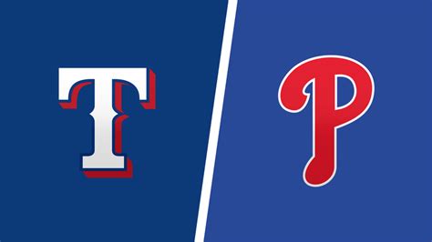 Estadisticas de jugadores de partidos de Texas Rangers vs Philadelphia Phillies