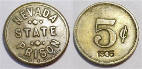Estado De Nevada Prisao Casino Coins