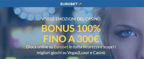 Eurobet It Casino Bonus