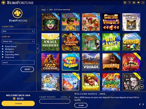 Eurofortune Online Casino El Salvador