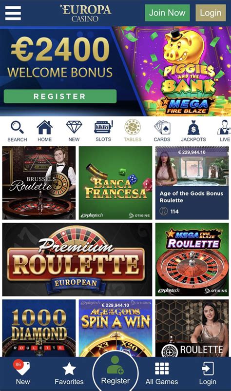 Europa Casino Apk