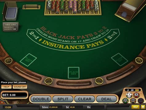 European Blackjack Online Gratis