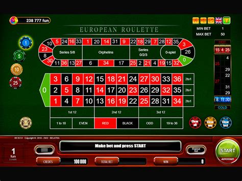 European Roulette Belatra Games Betfair