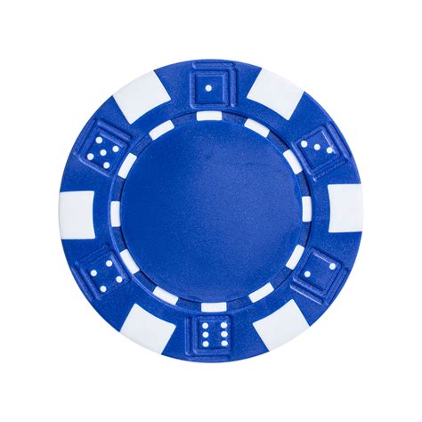 Ficha De Poker Azul