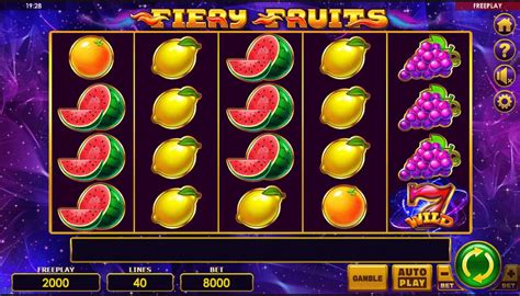 Fiery Fruits Slot - Play Online