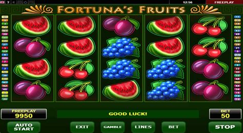 Fortuna S Fruits Slot Gratis
