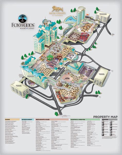 Foxwoods Casino Mapa