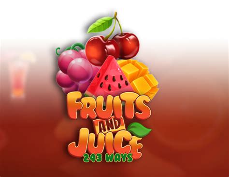 Fruits And Juice 243 Ways 1xbet