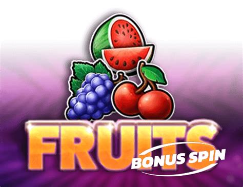 Fruits Bonus Spin Pokerstars