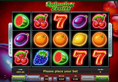 Fruits Bonus Spin Slot Gratis