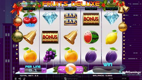 Fruits Deluxe Christmas Edition Bodog