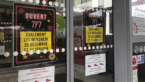 Geant Casino Ouvert Le 1er Janvier 2024