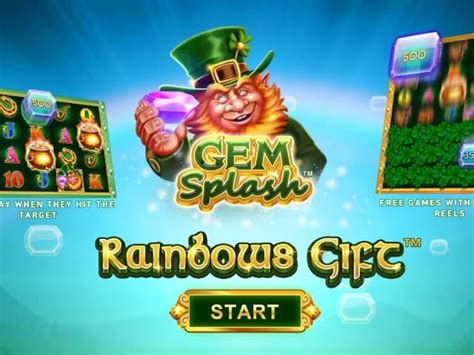 Gem Splash Rainbows Gift Bodog