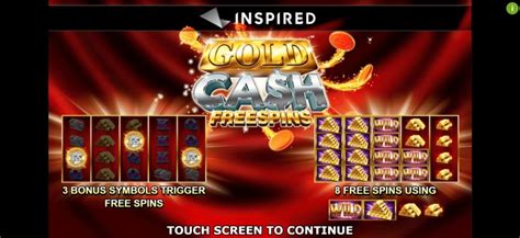 Gold Cash Freespins Slot Gratis