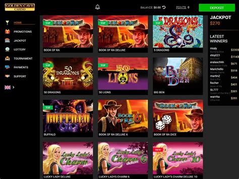 Golden Cave Casino App