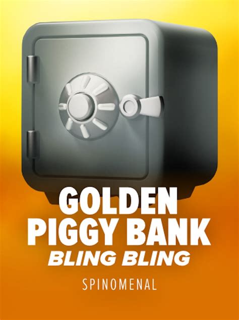 Golden Piggy Bank Bling Bling Brabet