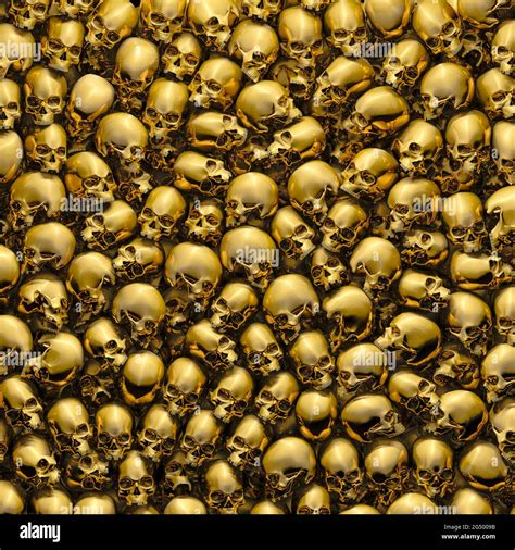 Golden Skulls Blaze