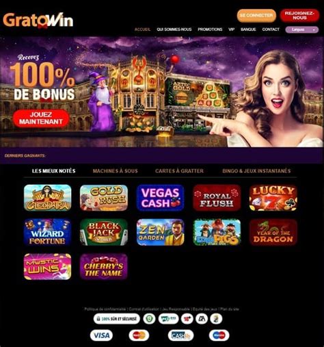 Gratowin Casino Aplicacao