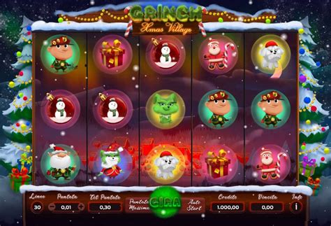 Grinch Xmas Village Slot Gratis