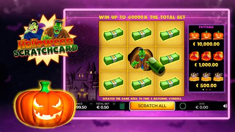 Halloween Scratchcard Netbet